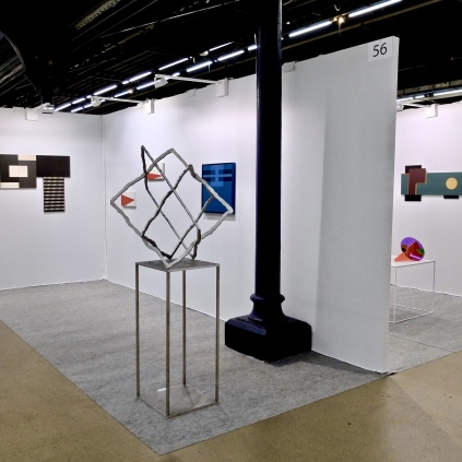 SALON RÉALITÉS NOUVELLES 2019. PARIS, FRANCE. EVA MYRDAL LINSTOW.