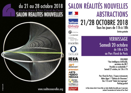 SALON RÉALITES NOUVELLES 2018. PARIS, FRANCE. EVA MYRDAL LINSTOW.